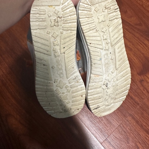 Hey Dude Wendy Tri Varsity Shoes in Orange and Gray W7 - Picture 4 of 12